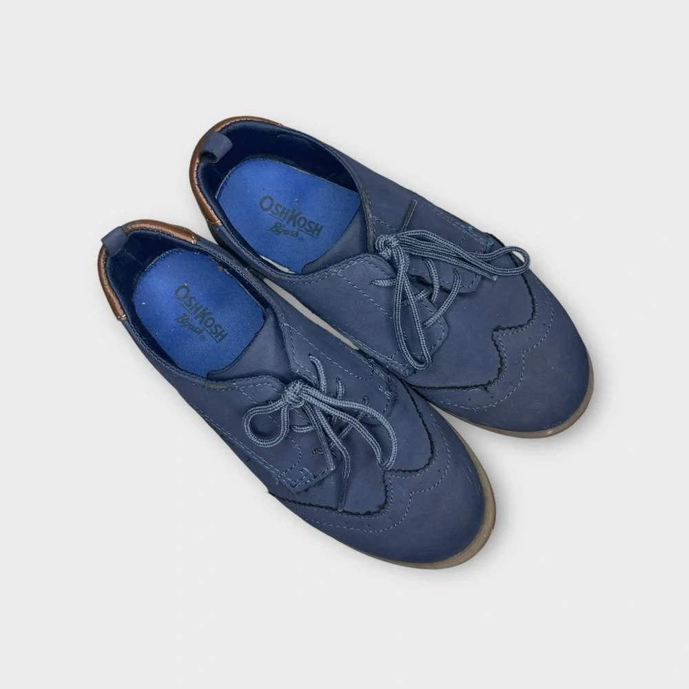 Oshkosh Blue Oxford Dress Up Shoes